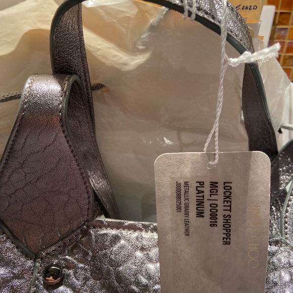 JIMMY CHOO Lockett Leather Shopper - BRAND NEW - Picture 4 of 4